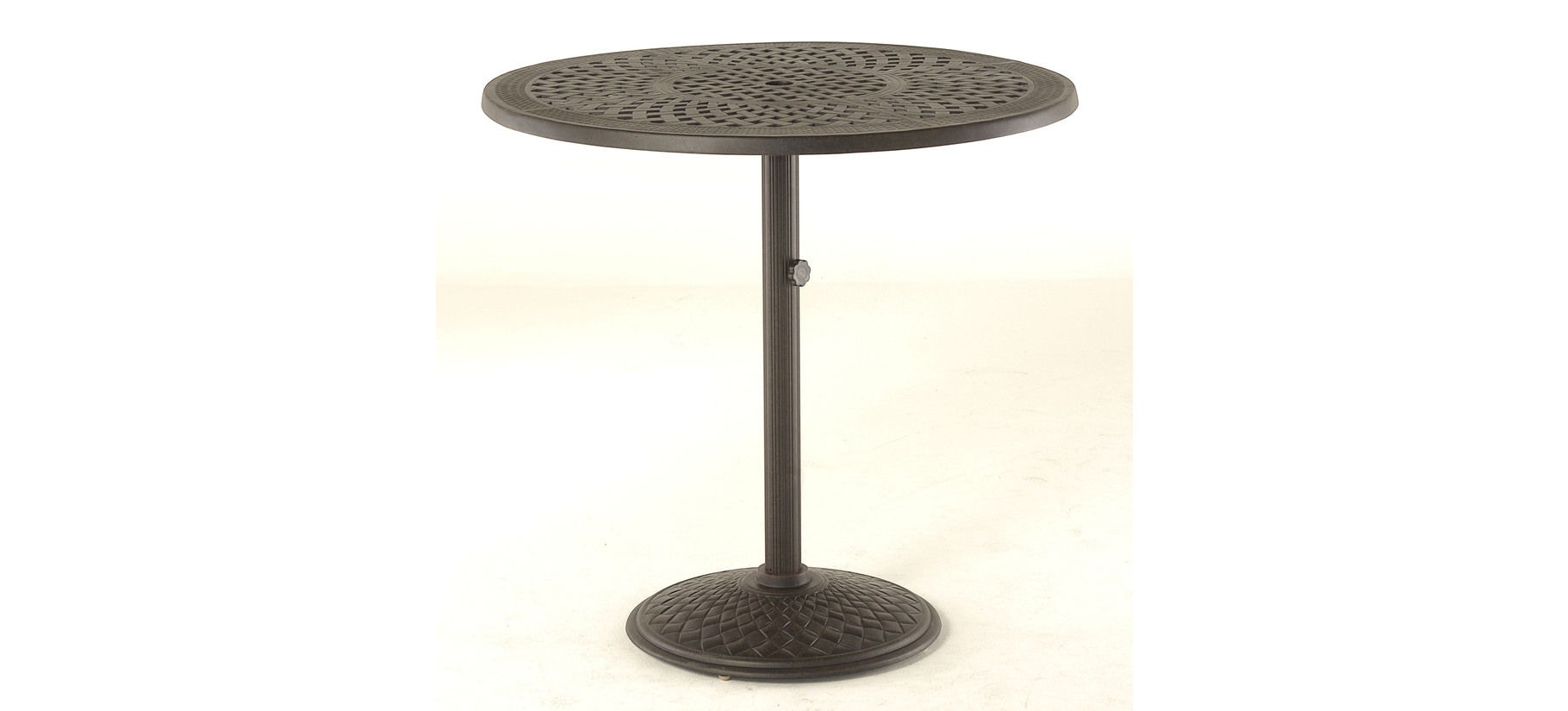 Hanamint Outdoor/Patio 42" Round Pedestal Bar Table by Hanamint 124055